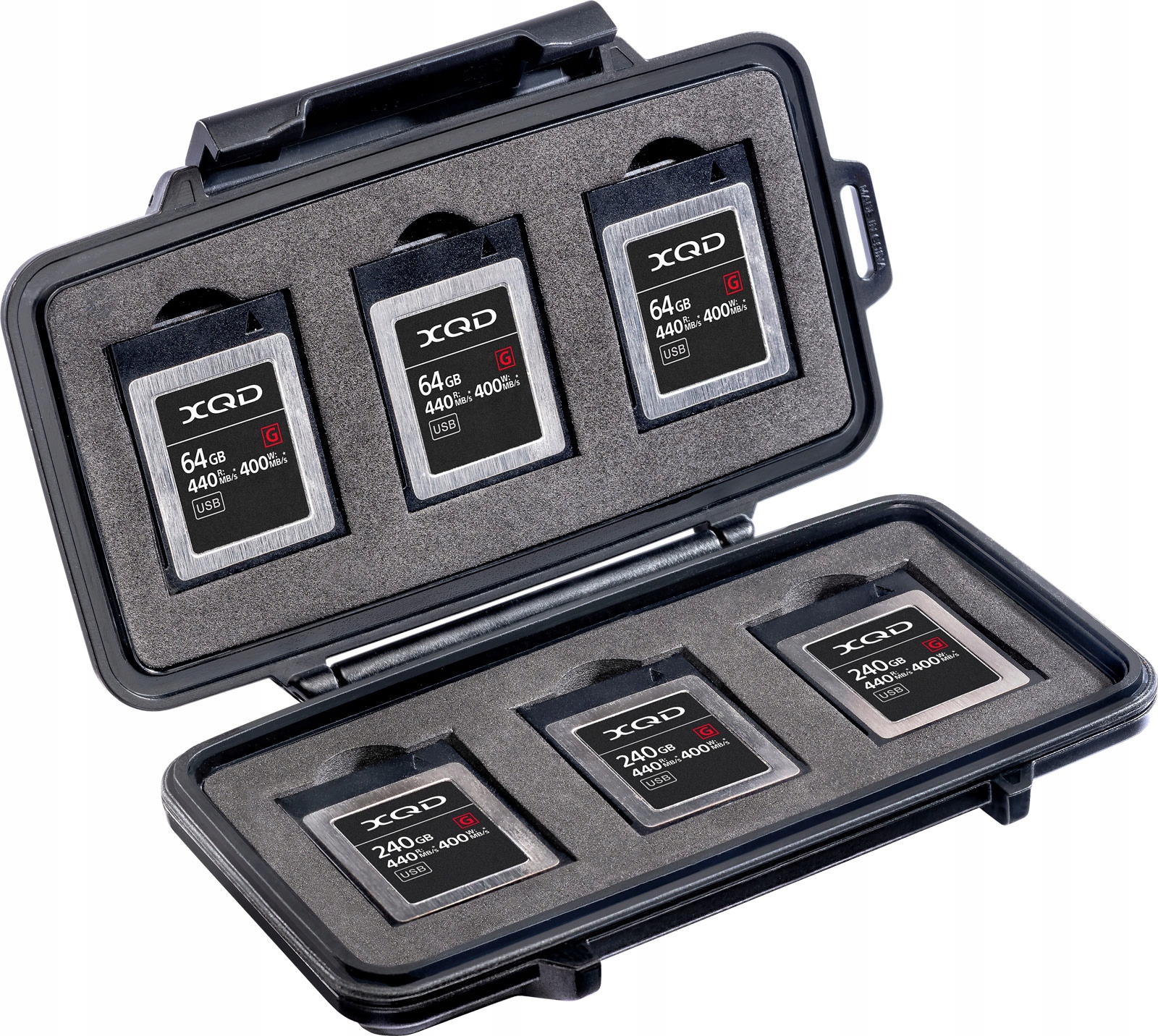 

Peli 0965 etui na karty pamięci CFexpress i Xqd
