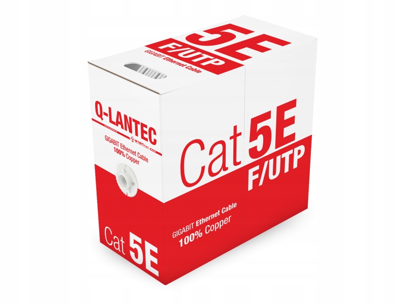 Ftp kábel kat.5e Pvc 4PR Eca 305 m Q-lantec
