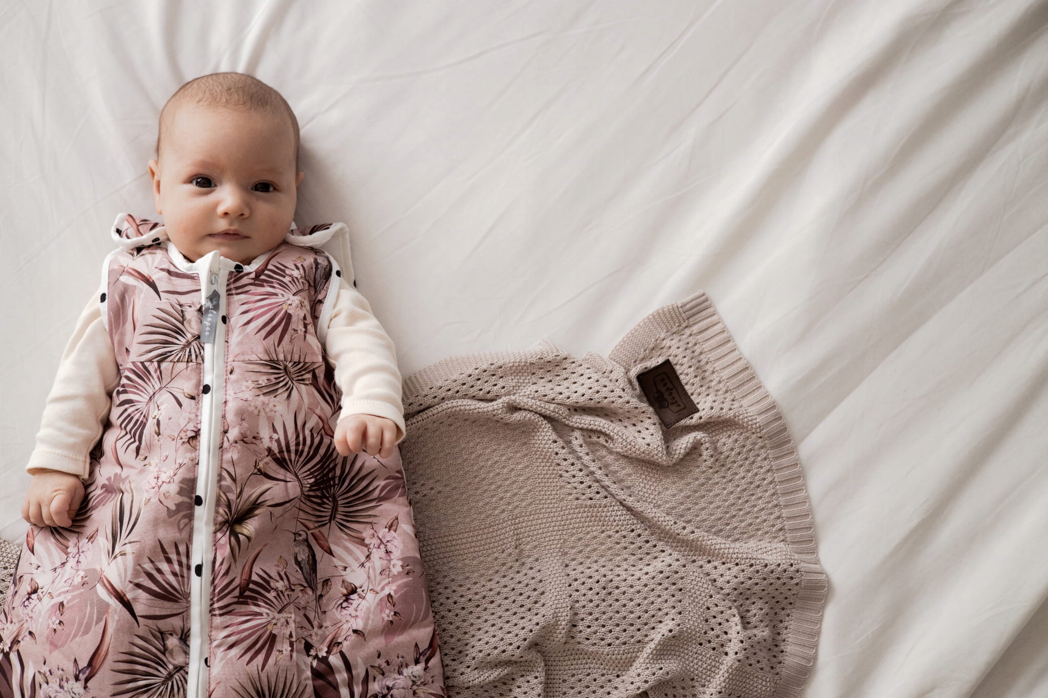 Śpiworek do spania niemowlęcy 2.5 TOG NewBorn Sticks Sleepee Szerokość produktu 39 cm