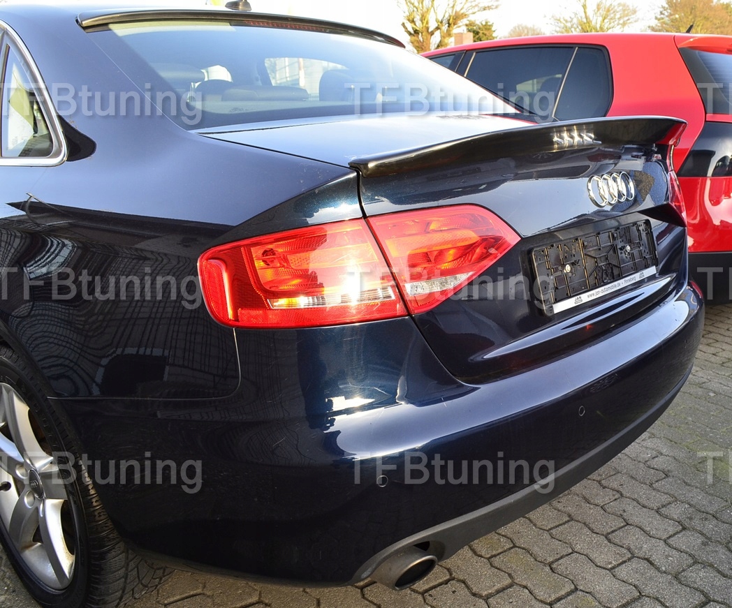 спойлер спойл Audi A4 B8 седан Тюнинг