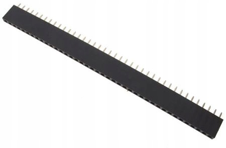

Gniazdo szpilkowe Pin 1x40 2,54mm druk (1700)