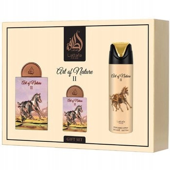 Lattafa Dárková sada parfémů Art Of Nature II, Deospray 200 ml a Edp 20 ml