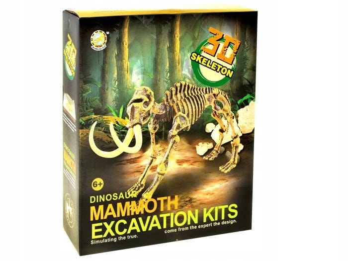 szkielet Mamuta 3D wykopaliska zestaw | ZA1777 B — 3