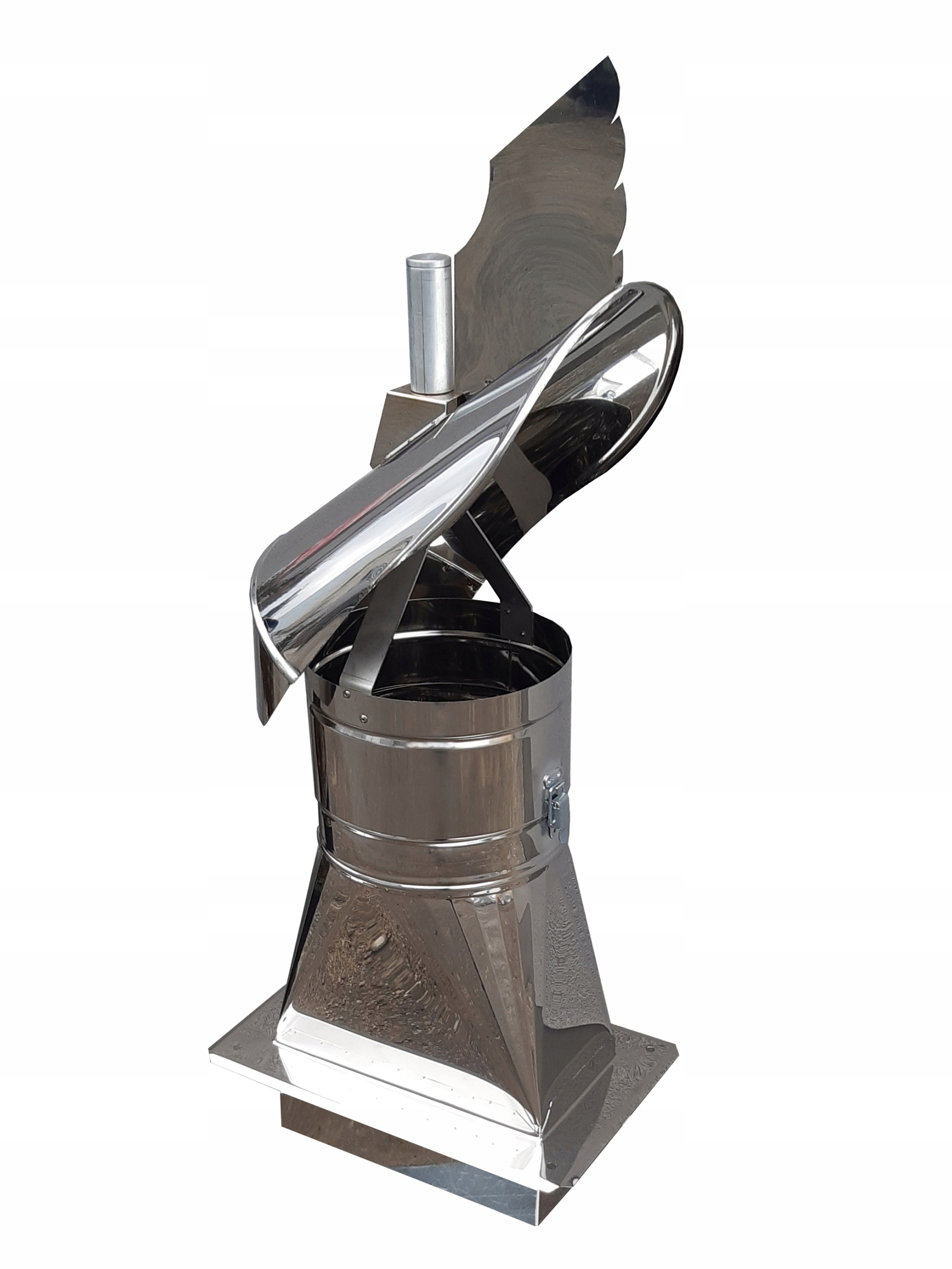 Nasada Kominowa Strażak Fi 250 Z Przejściem 14X27 Łożysko Redukcja 140x270