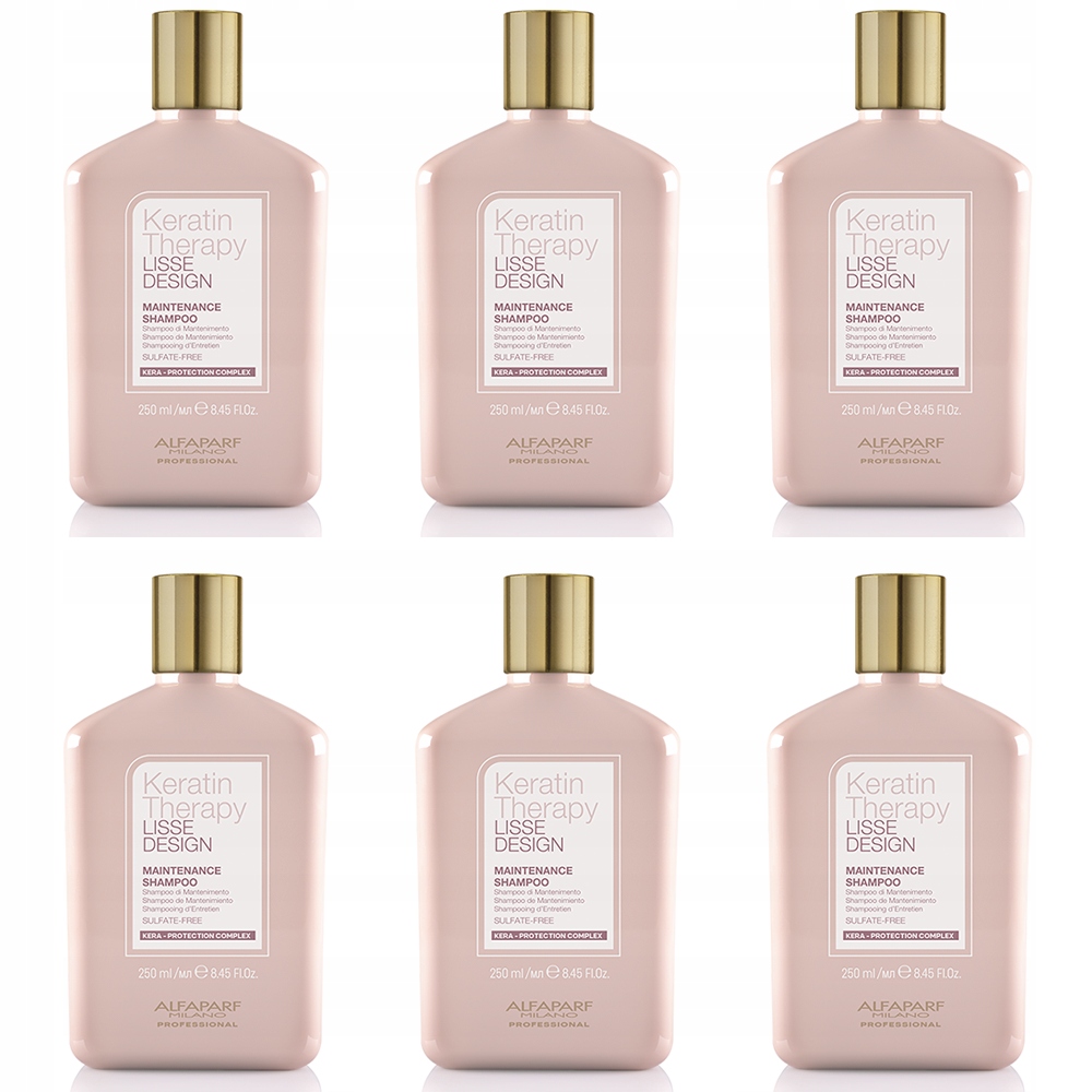 Alfaparf LD Keratin Therapy Maintenance šampon 6 x 250 ml vyhlazení