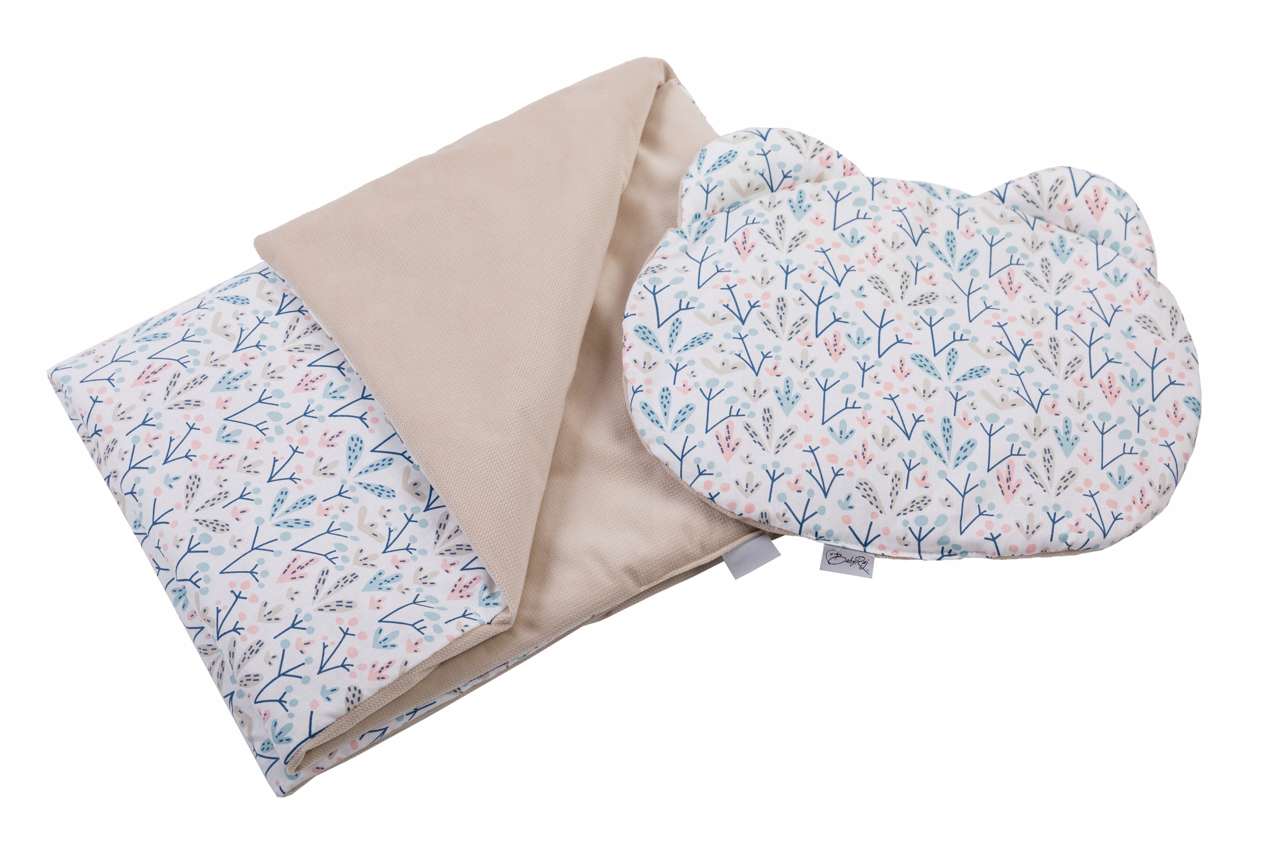 

Kocyk poduszka Miś 100x70 Velvet Jakość do wózka