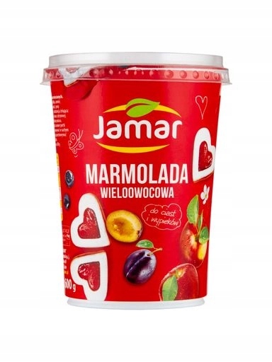 5 x Jamar Marmeláda víceplodá 600 g
