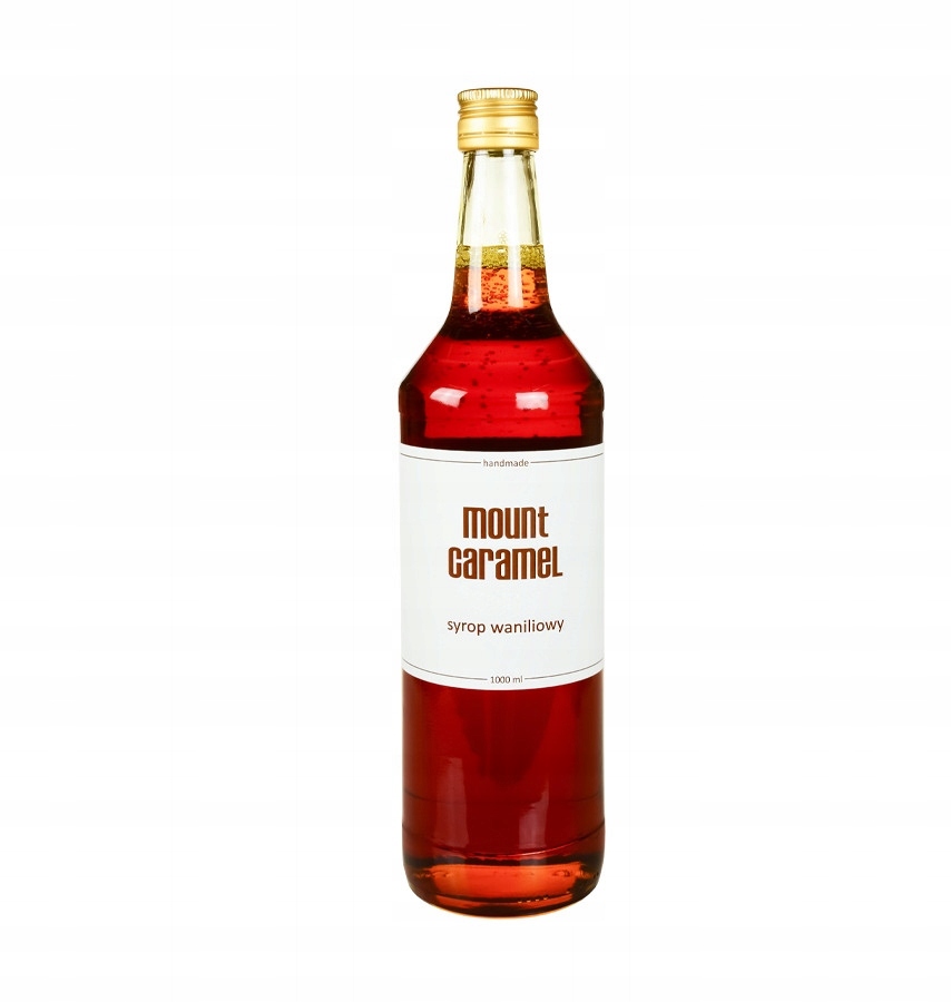 Levně Mount Caramel Handmade Vanilkový Sirup Bez Konzervantů 1000 ml