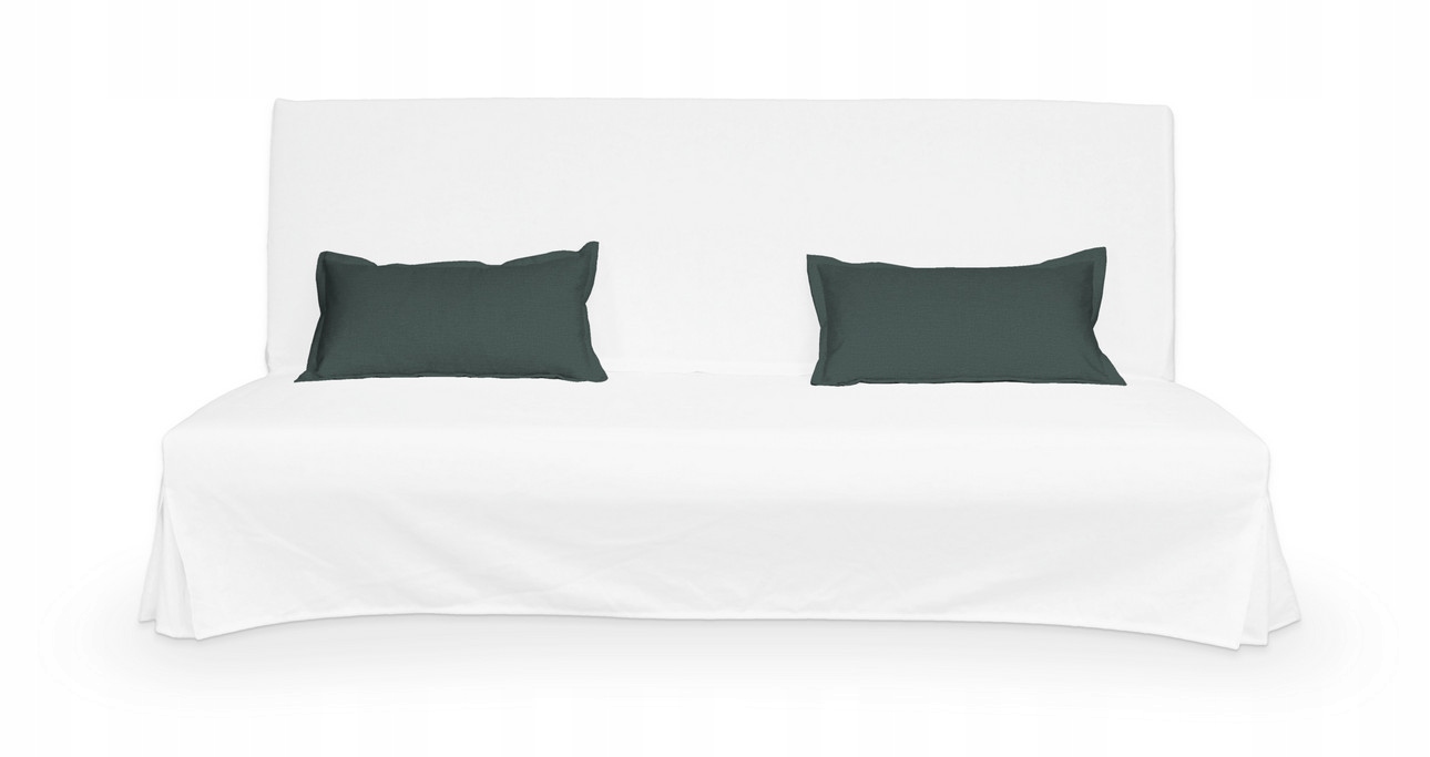 2 neprošívané povlaky na polštáře Beddinge Ikea zelené