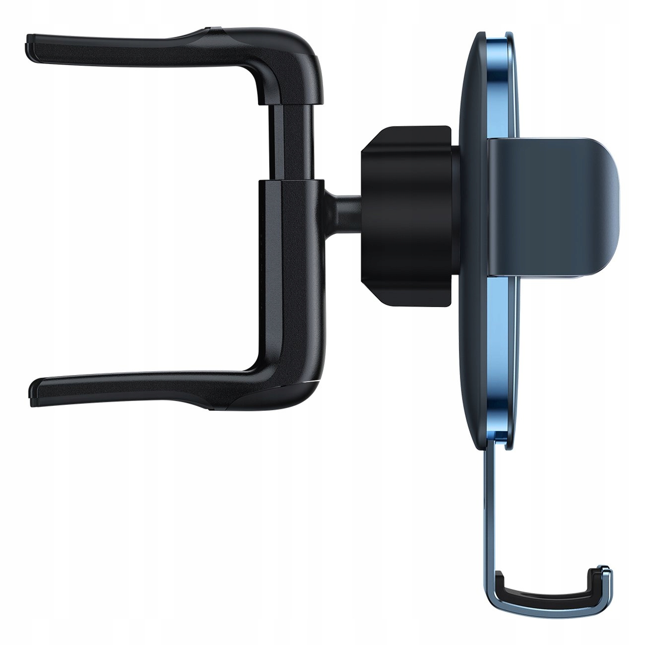 BASEUS GRAWITACYJNY UCHWYT DO SAMOCHODU NA TELEFON DO OKRĄGŁEJ KRATKI MOCNY Kolor szary