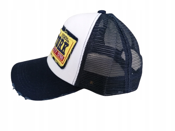 Czapka z daszkiem BEJSBOLÓWKA VINTAGE Siatka wzory Płeć uniseks