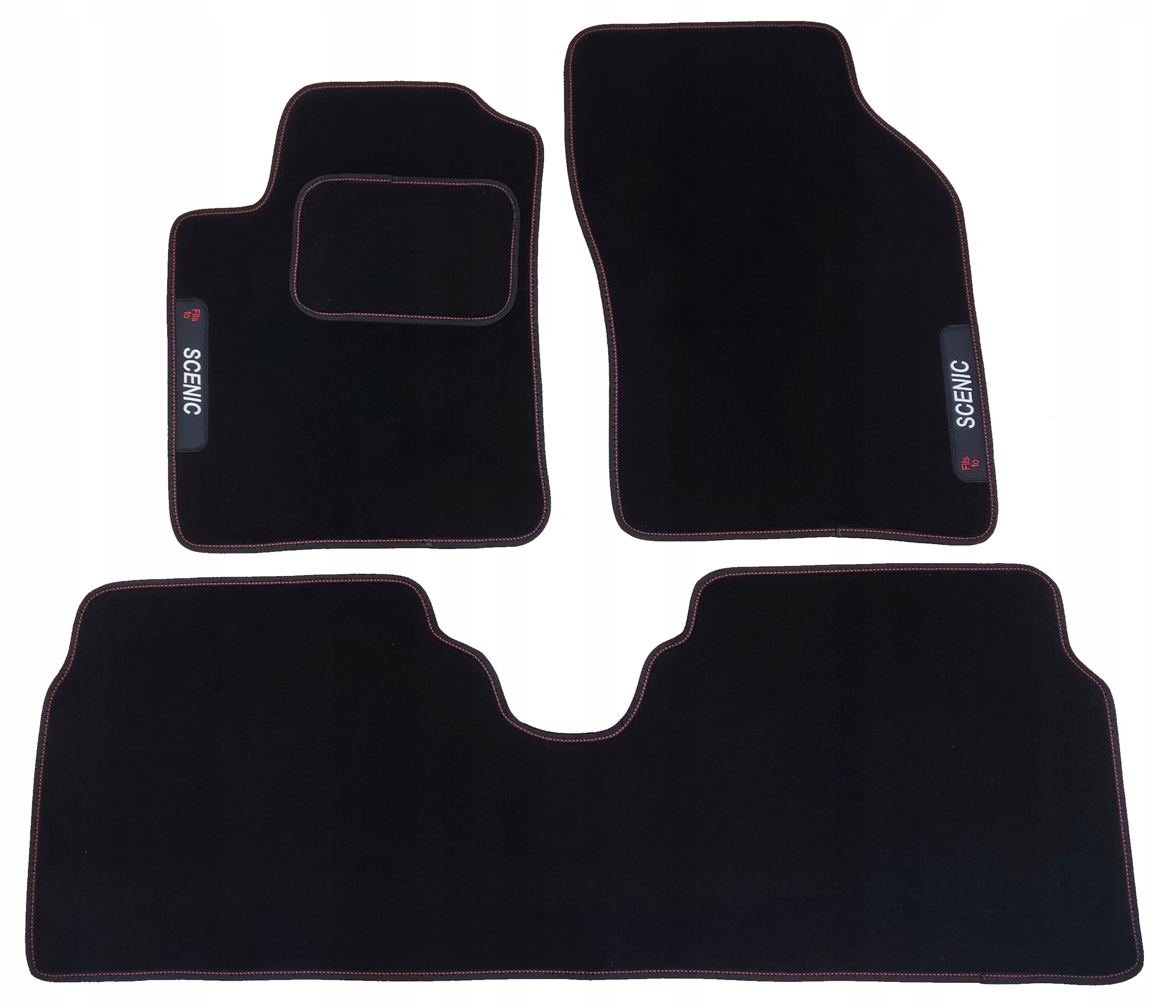 Renault Scenic і 96-03 автомобільні килимки + вишивка