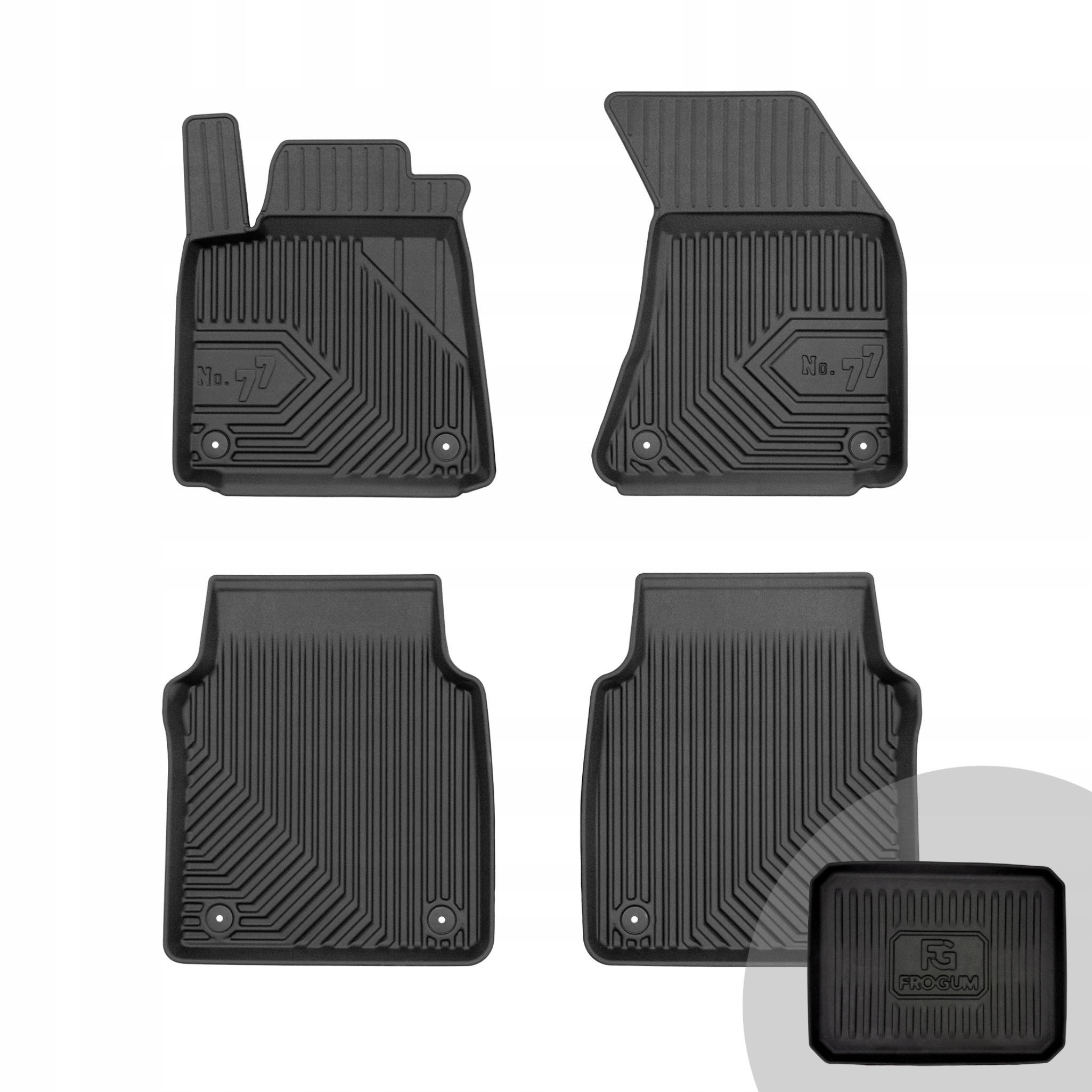 Frogum Koberce do auta pro Audi A8 D4 2009-2017