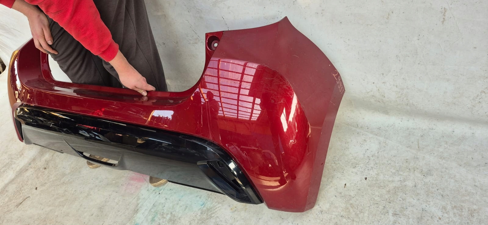 TOYOTA YARIS IV 4 19-> bumper rear part rear