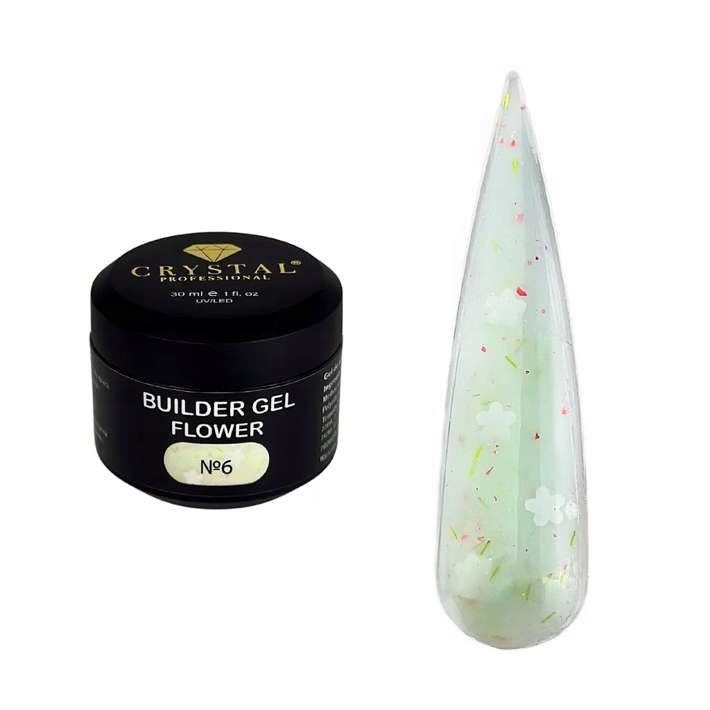 Builder Gel Flower #6 30 ml Stavební gel