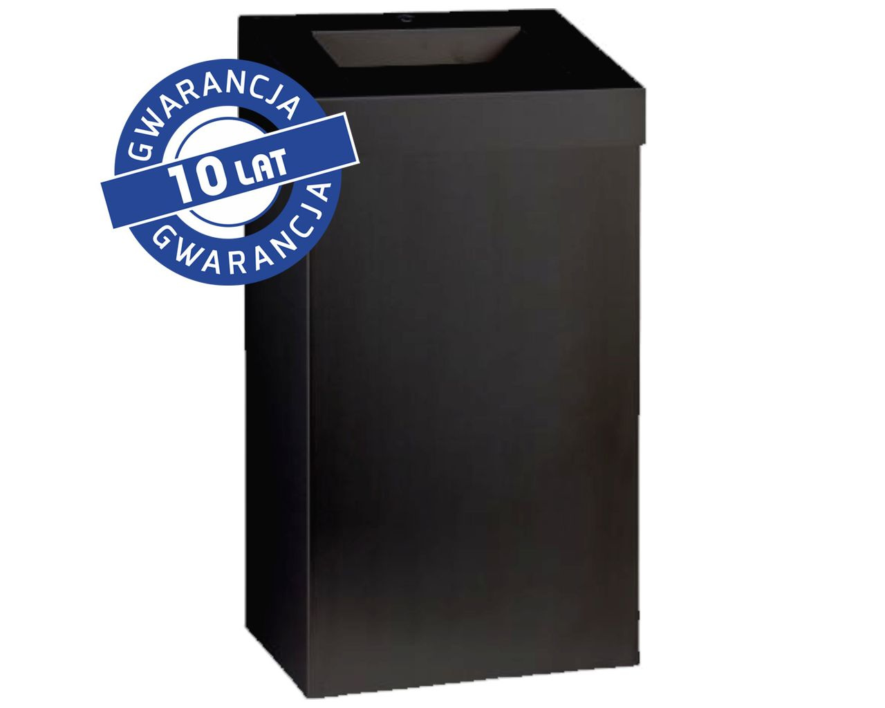 Levně Merida KSC108 Odpadkový koš otevřený Stella Black Line, objem 45 l, černý