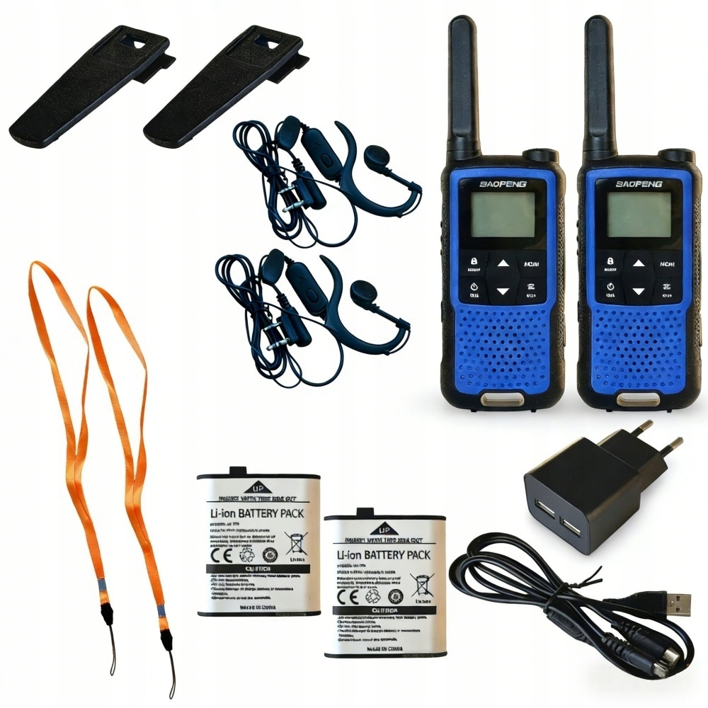 Radio Baofeng F22/T22 Krótkofalówka Pmr Duży Zasięg Podkanały łoki toki