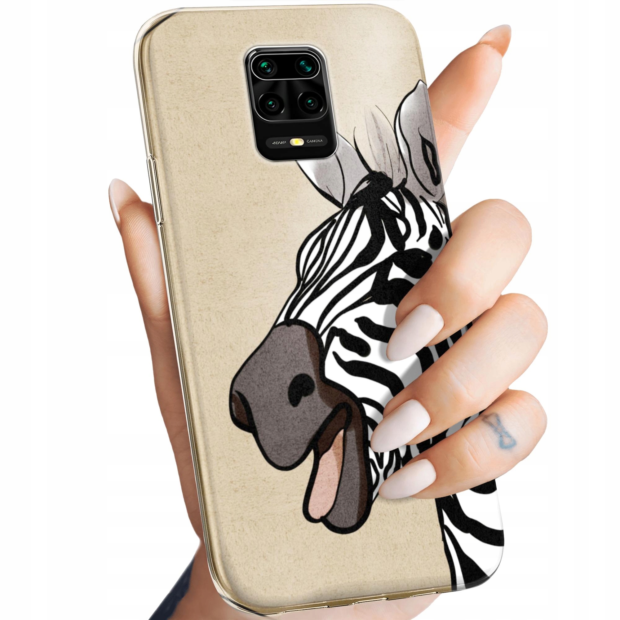 

Etui do Xiaomi Redmi Note 9 Pro zebra paski