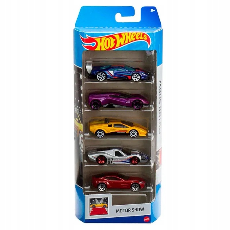 

Hot Wheels zestaw 5 Autek 5-pak 5 Samochodzików