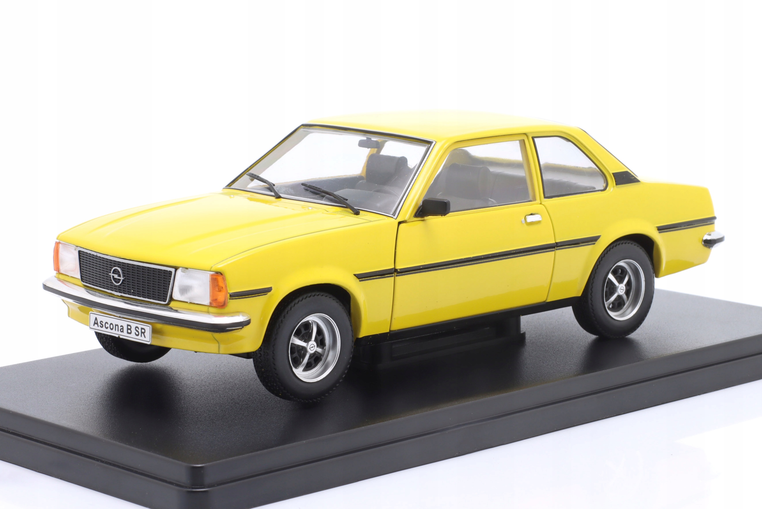 Opel Ascona B 1.9 Sr 1975 Yellow Hachette 1:24 1/24 Model Auta Salvat