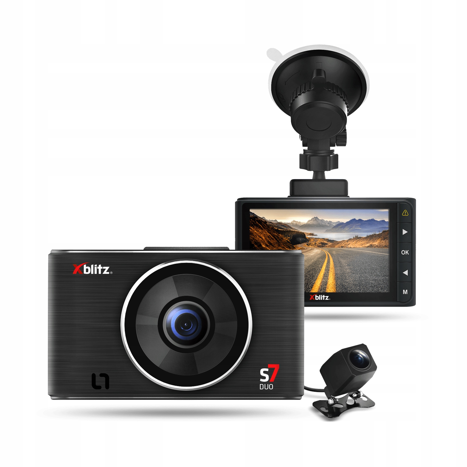 OUTLET Wideorejestrator Xblitz S7 DUO 1080p PRZÓD + TYŁ
