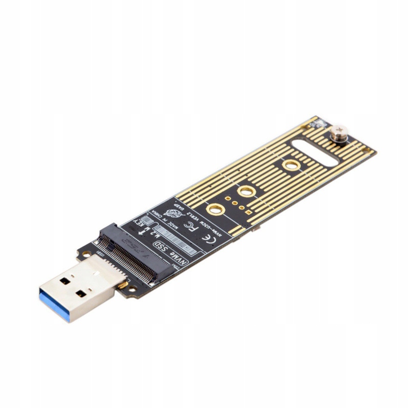 ADAPTER CZYTNIK USB 3.0 DO DYSKÓW SSD NVME M.2