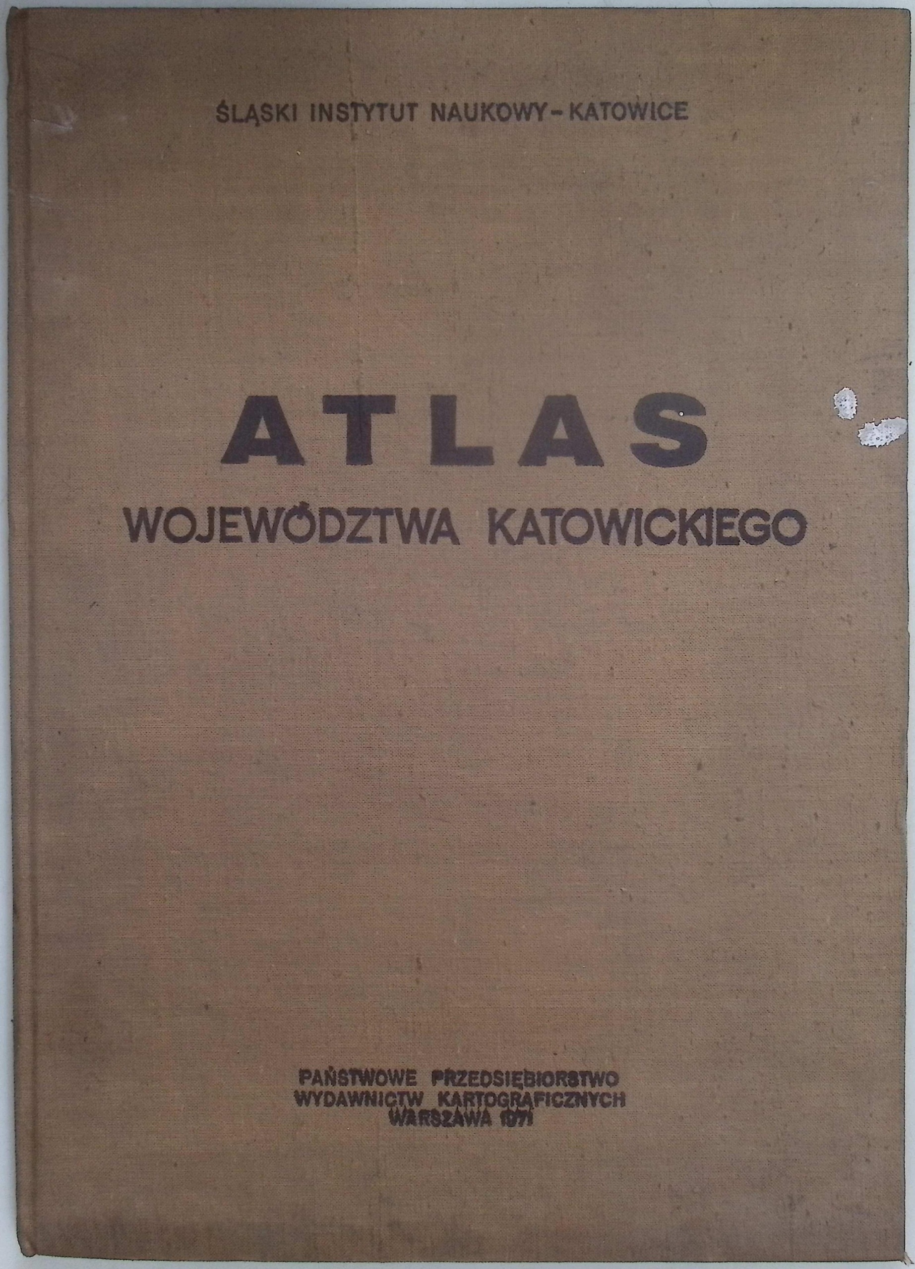 Atlas województwa katowickiego