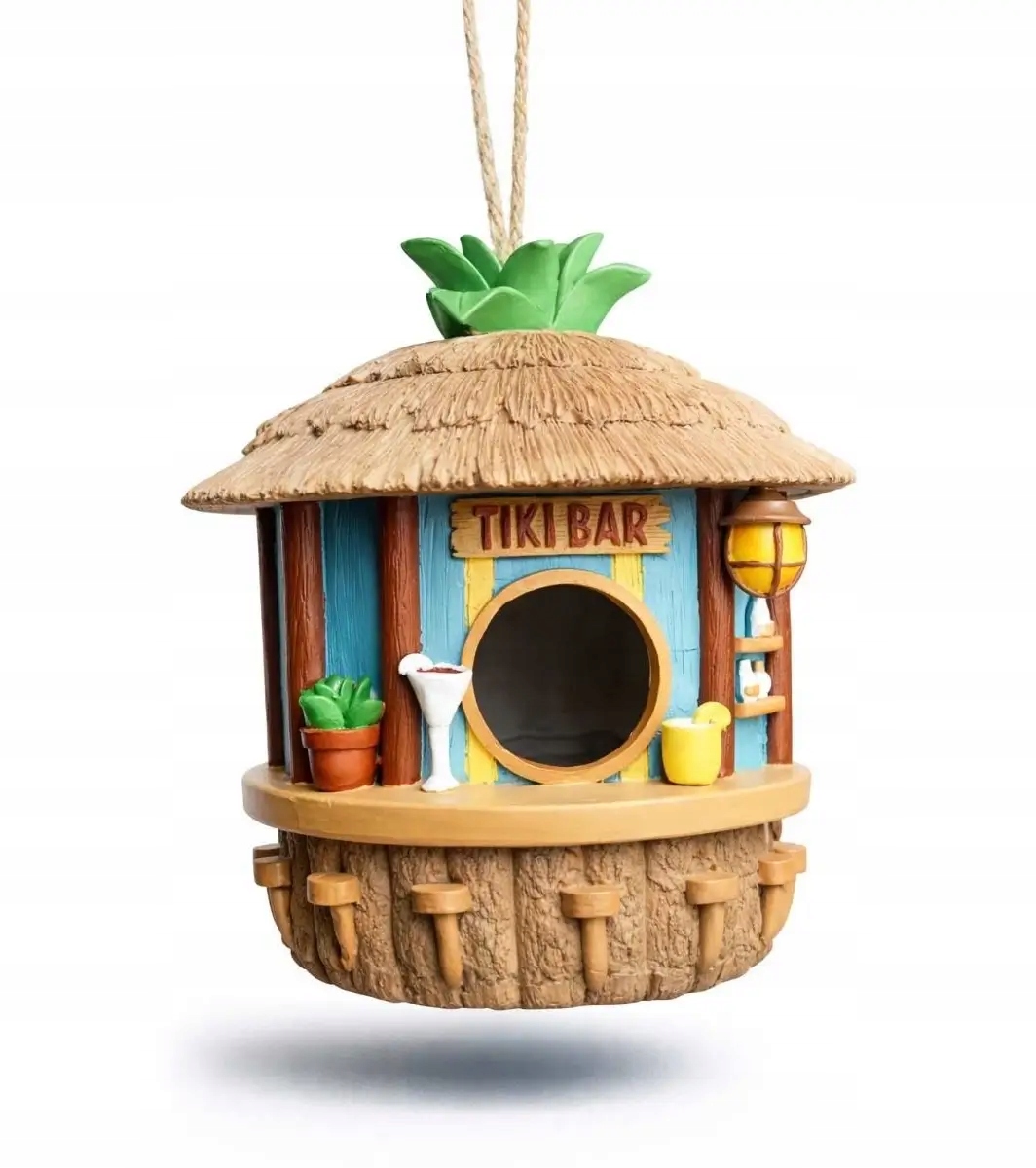 Domeček Pro Ptáky Tiki Bar – Exotická Atmosféra A Útočiště Pro Ptáky