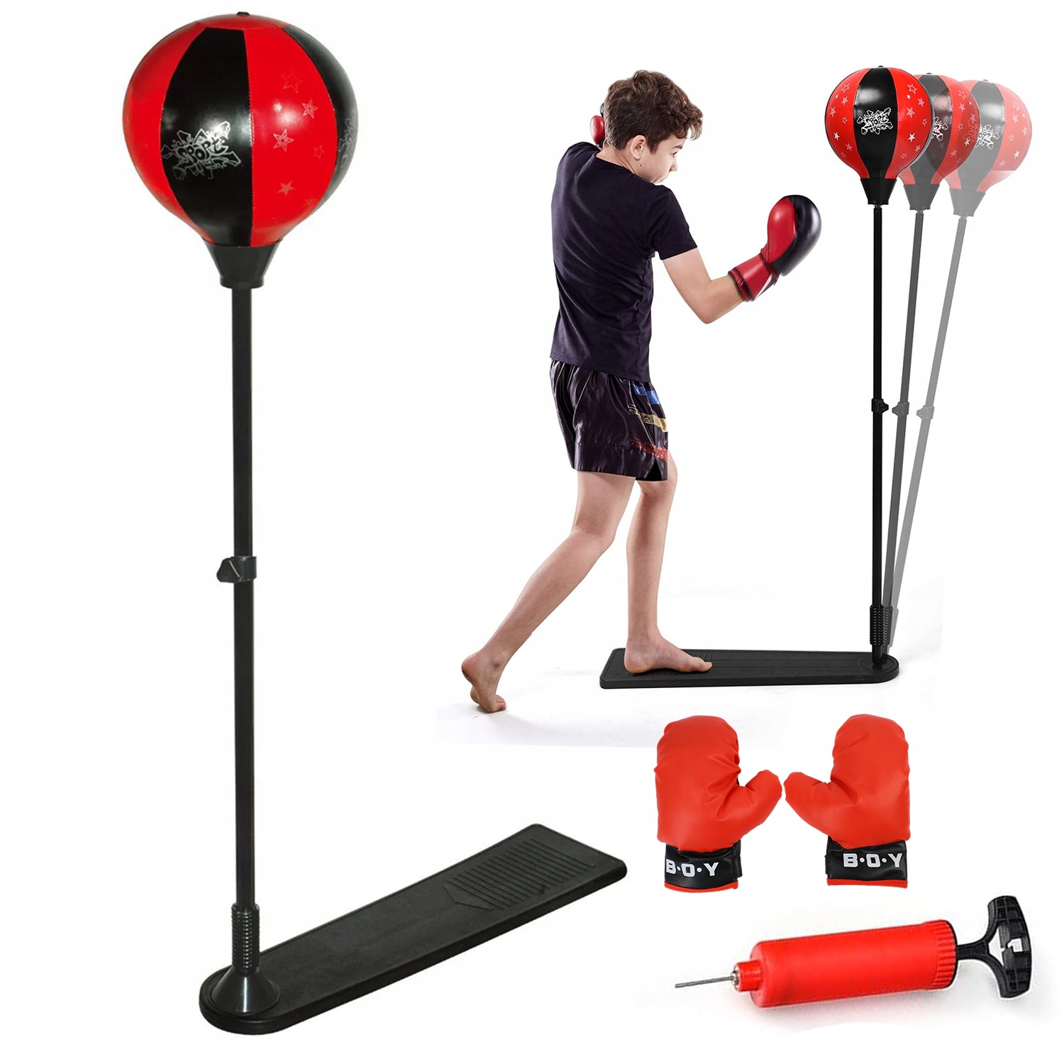 Bokserski Dla Dzieci Dorosłych Stojący Gruszka Bokserska Worek Bokser