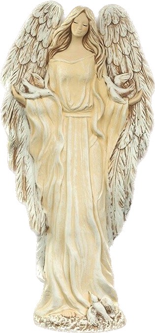 

Anioł Gloria beżowy Święta Duży