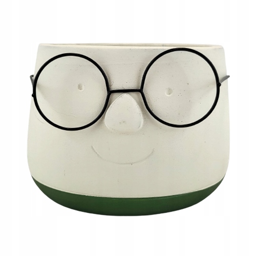 OSŁONKA ZIELONA Z OKULARAMI FI12