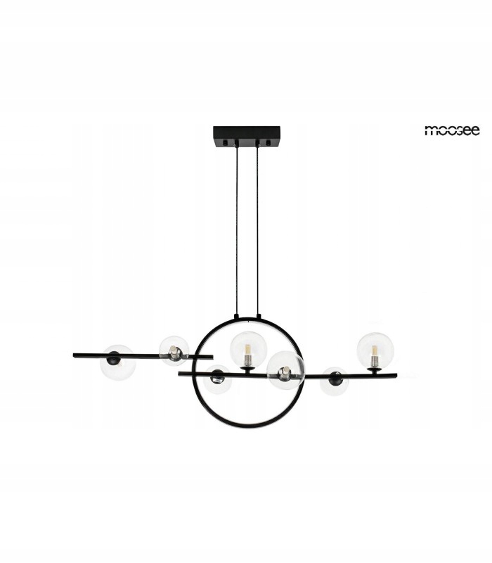 Moosee lampa wisząca Alure Line Twin 90 czarna