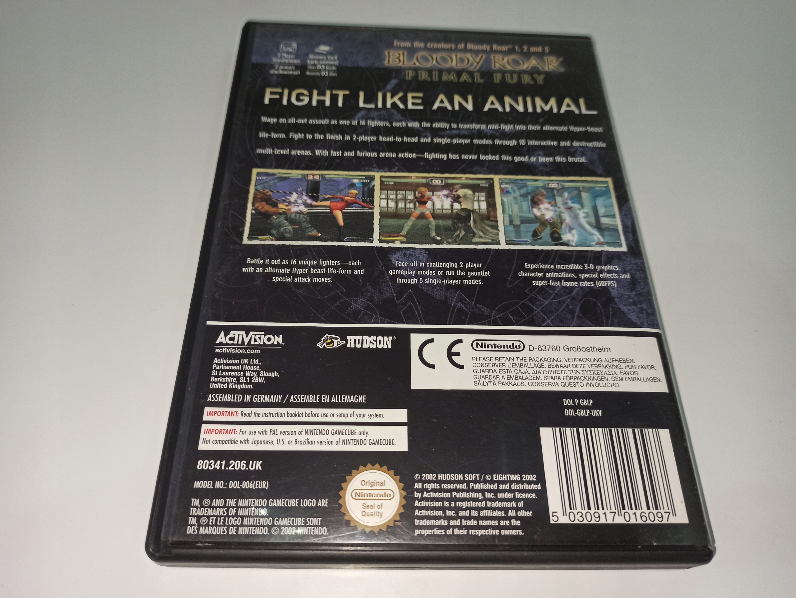 BLOODY ROAR PRIMAL FURY bijatyka, zadbana, unikat Tytuł bloody roar