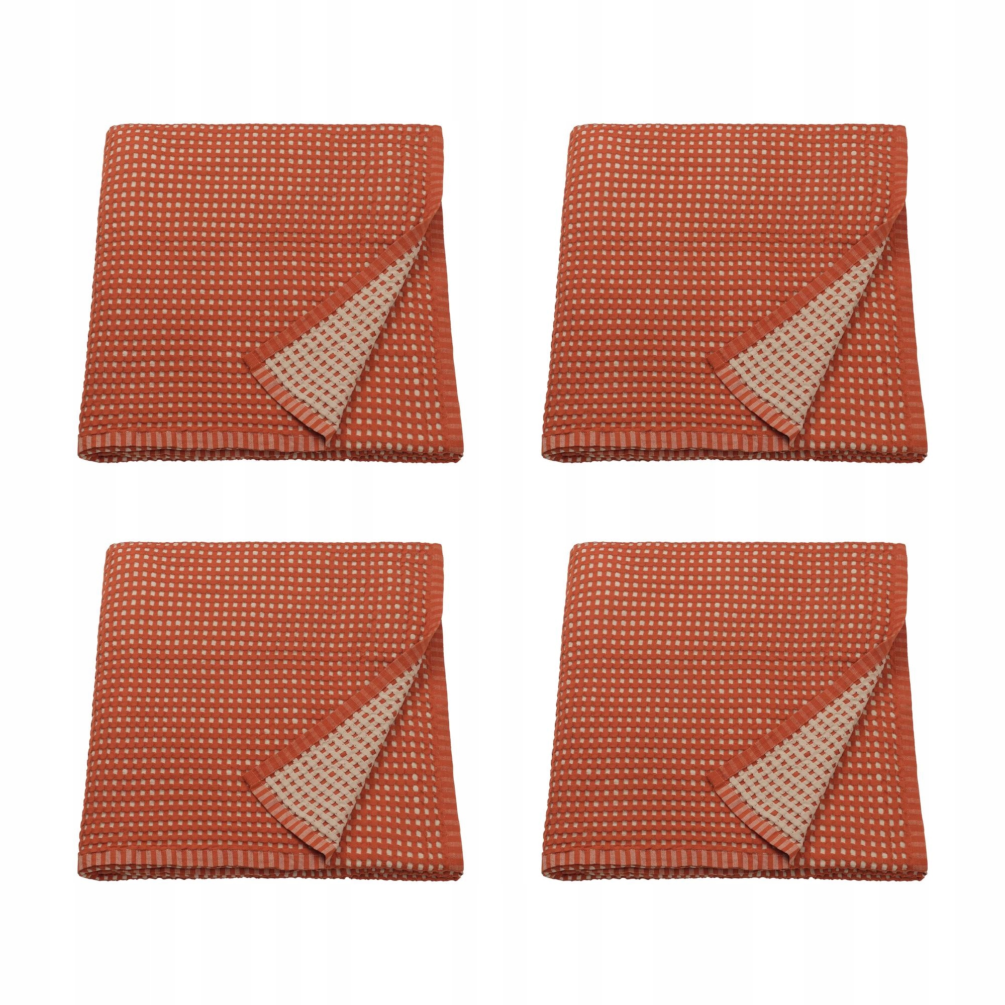 4 ks Přehoz Pelartuja Červenohnědá Béžová 150x250 cm