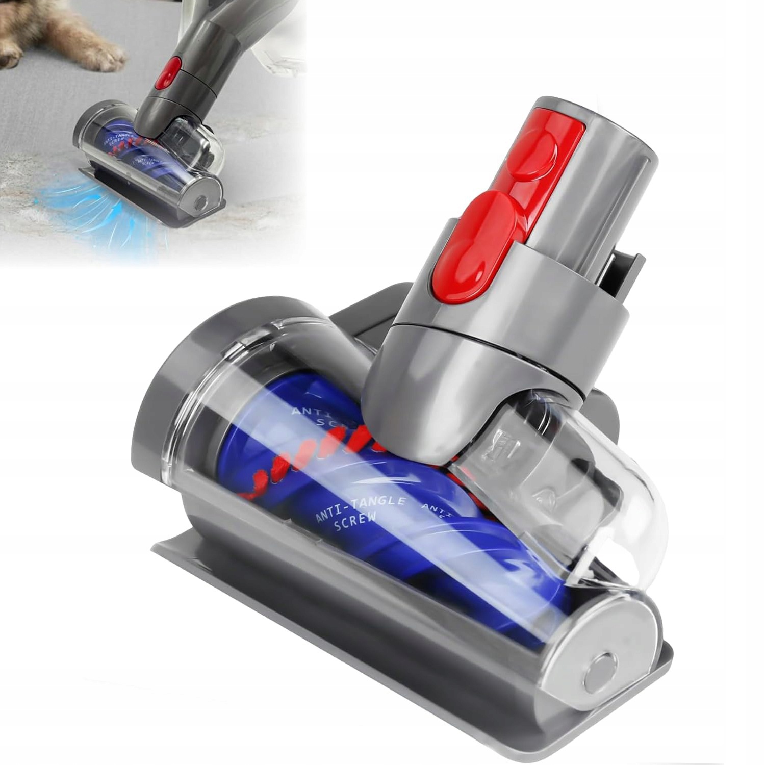 Turboturbínový Kartáč Pro Dyson V7 V8 V10, Elektrický Kartáč Na Podlahy