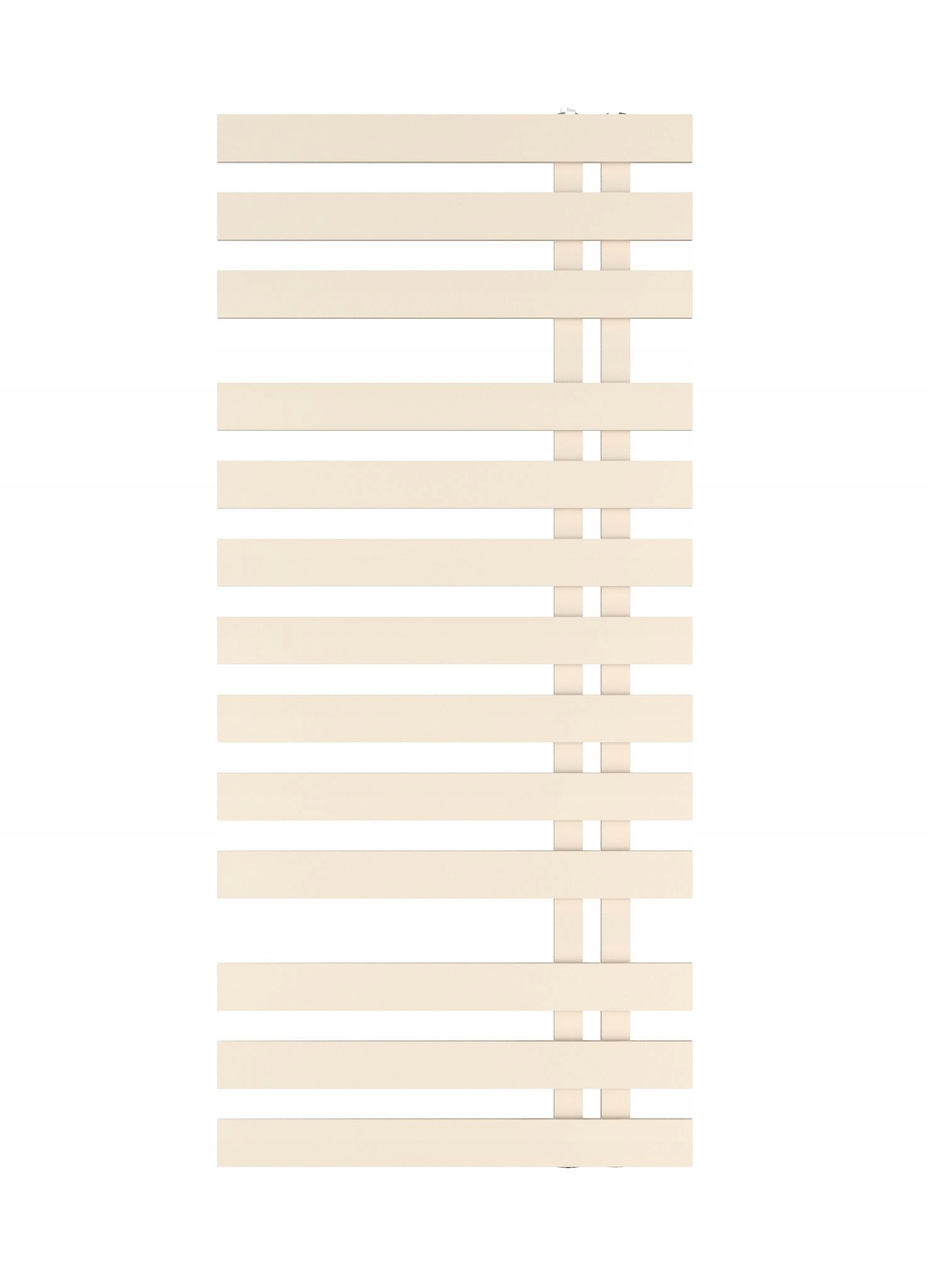 Dekoratívny Vertikálny Flash Radiátor Pravý 720/500 Krémový
