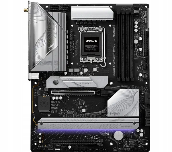 ASROCK B860 LiveMixer WiFi ATX LGA1851 DDR5 — 5