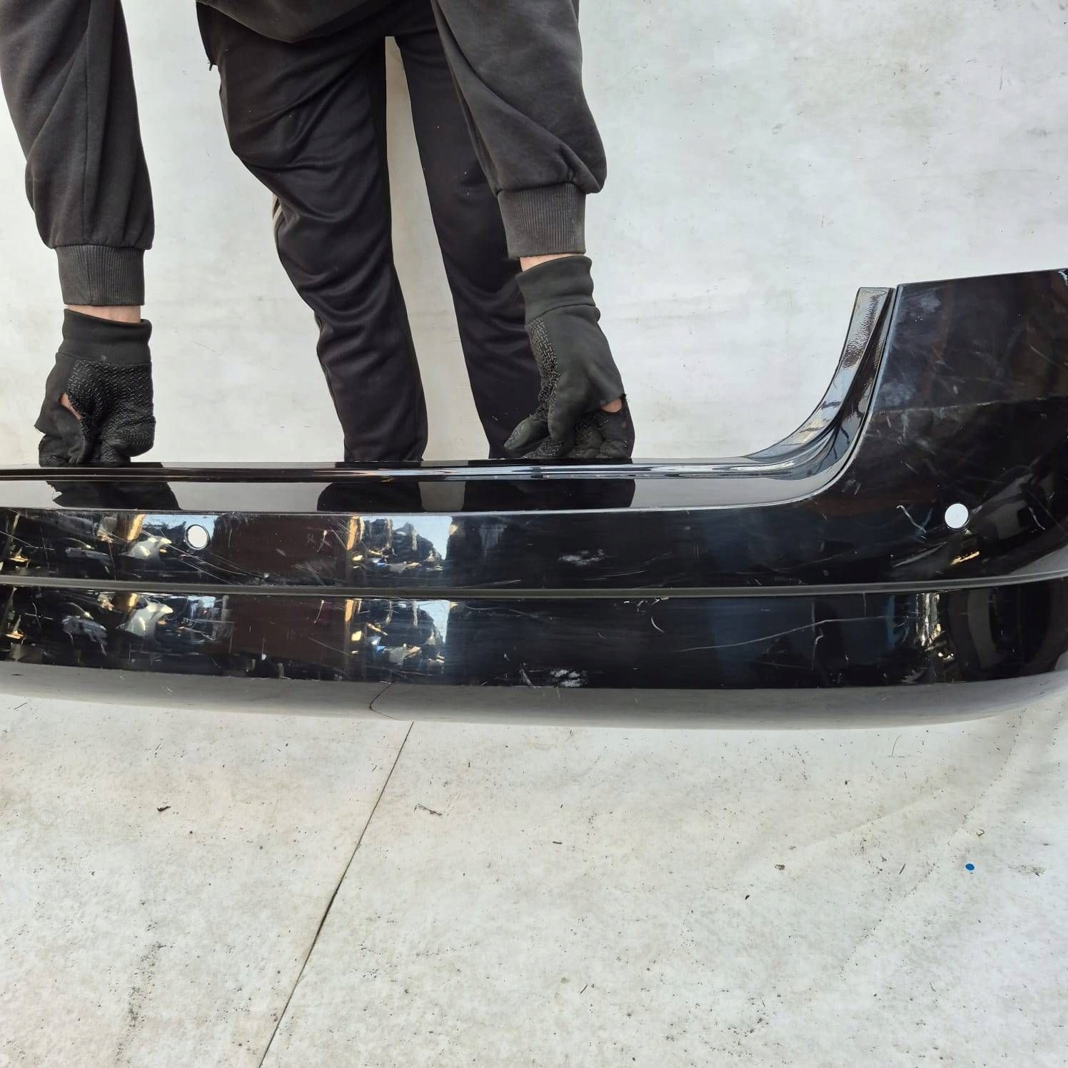 SKODA FABIA III 14- bumper rear part rear PDC