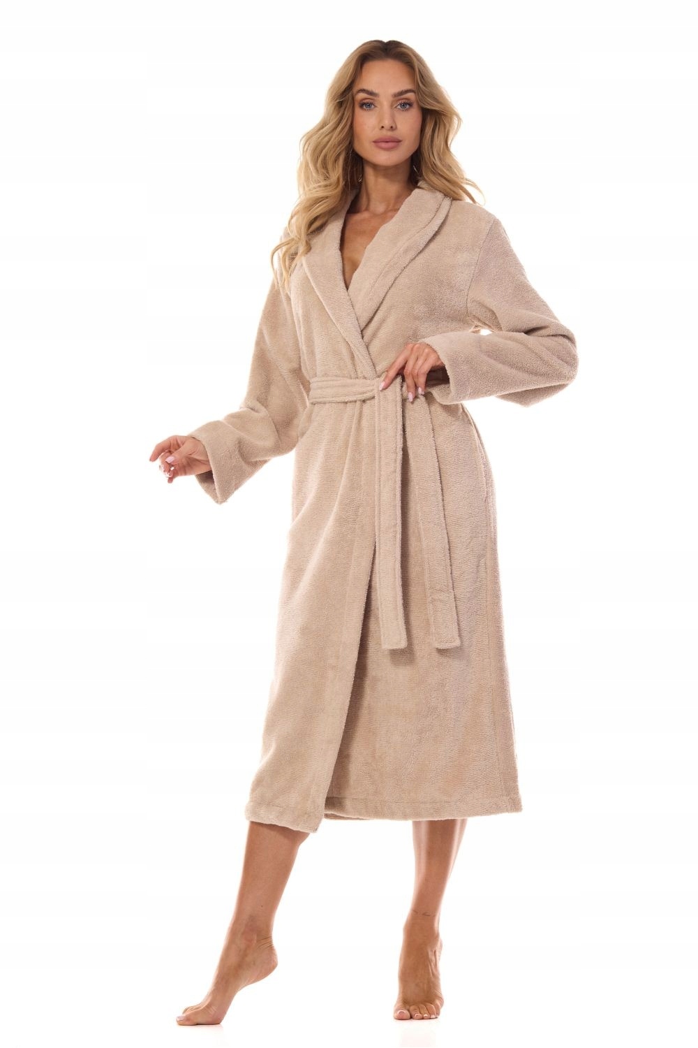 Dámský Froté Župan L&L 2408 SPA-rozmXXL 46-48