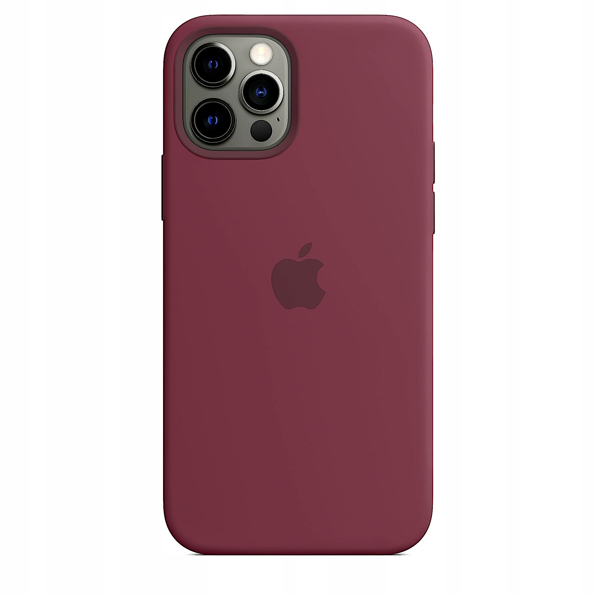 Silikonové pouzdro pro iPhone 12 Pro Max Zralá švestka Silicone Case Plum