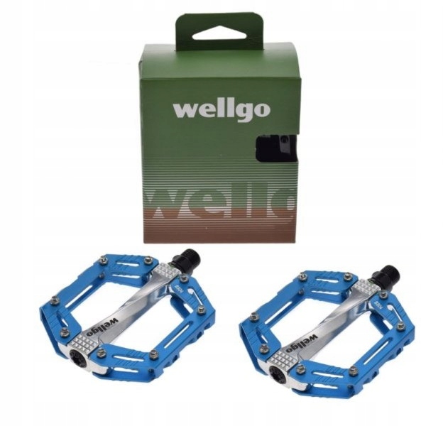 Pedały Rowerowe Wellgo Alu Platforma 2 Szt