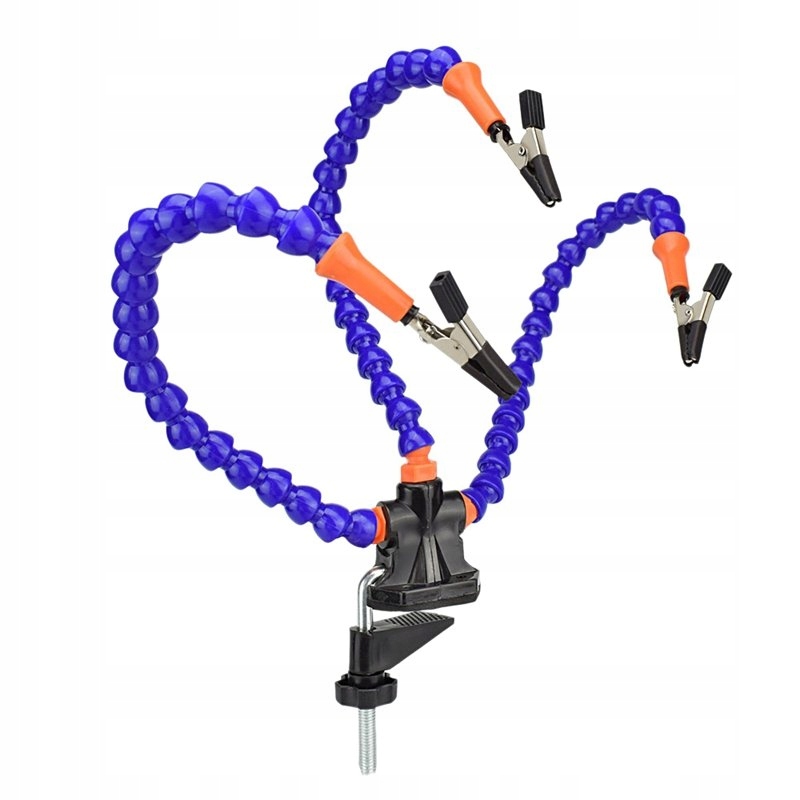 Uchwyt Do Lutowania Pomocnik Trzecia Ręka 3-RAMIENNY Zestaw Typu Pająk