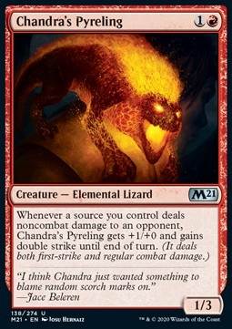 Chandra's Pyreling - M21