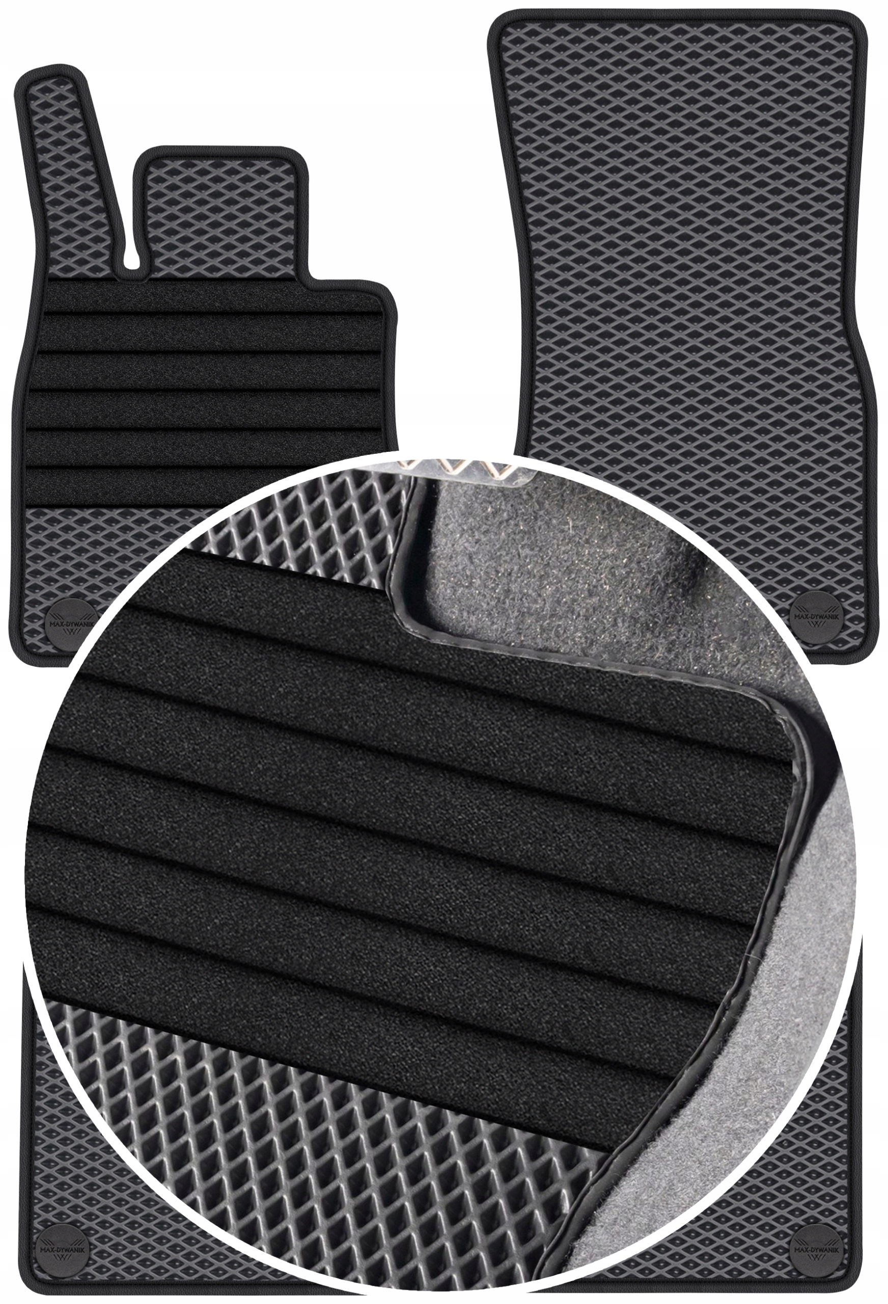 S-Klasa X223 Maybach Long 20- Gumové rohože Eva Eternity Posilnenie XXL