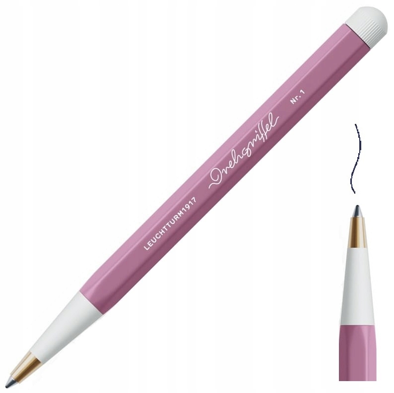 LEUCHTTURM1917 Długopis obrotowy twist na wkłady Drehgriffel Dusty Rose