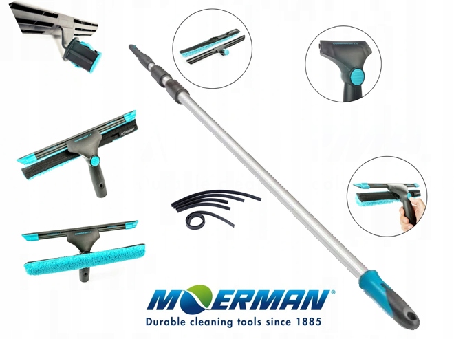 Moerman 35cm набір для миття вітрин з палицею 3M