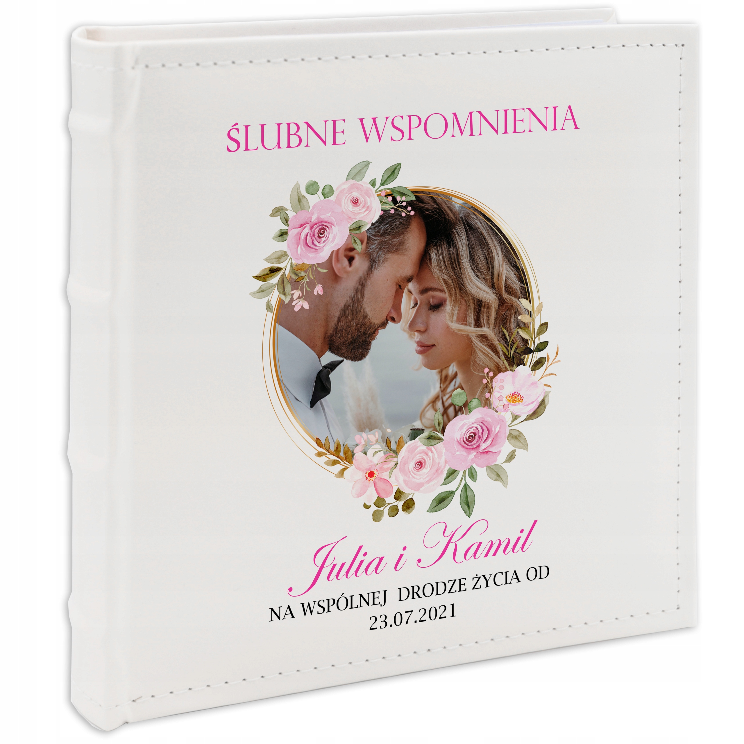 Svatební Album Dárek Jméno Datum 200 Fotografií Ekokůže