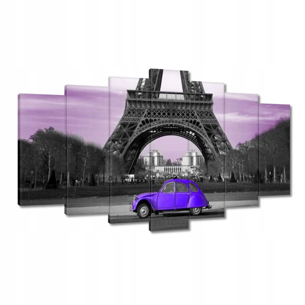Obrazy 140x80 Fialové nebe