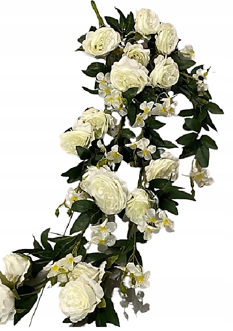 

xxl girlanda z róży 4 zwisy