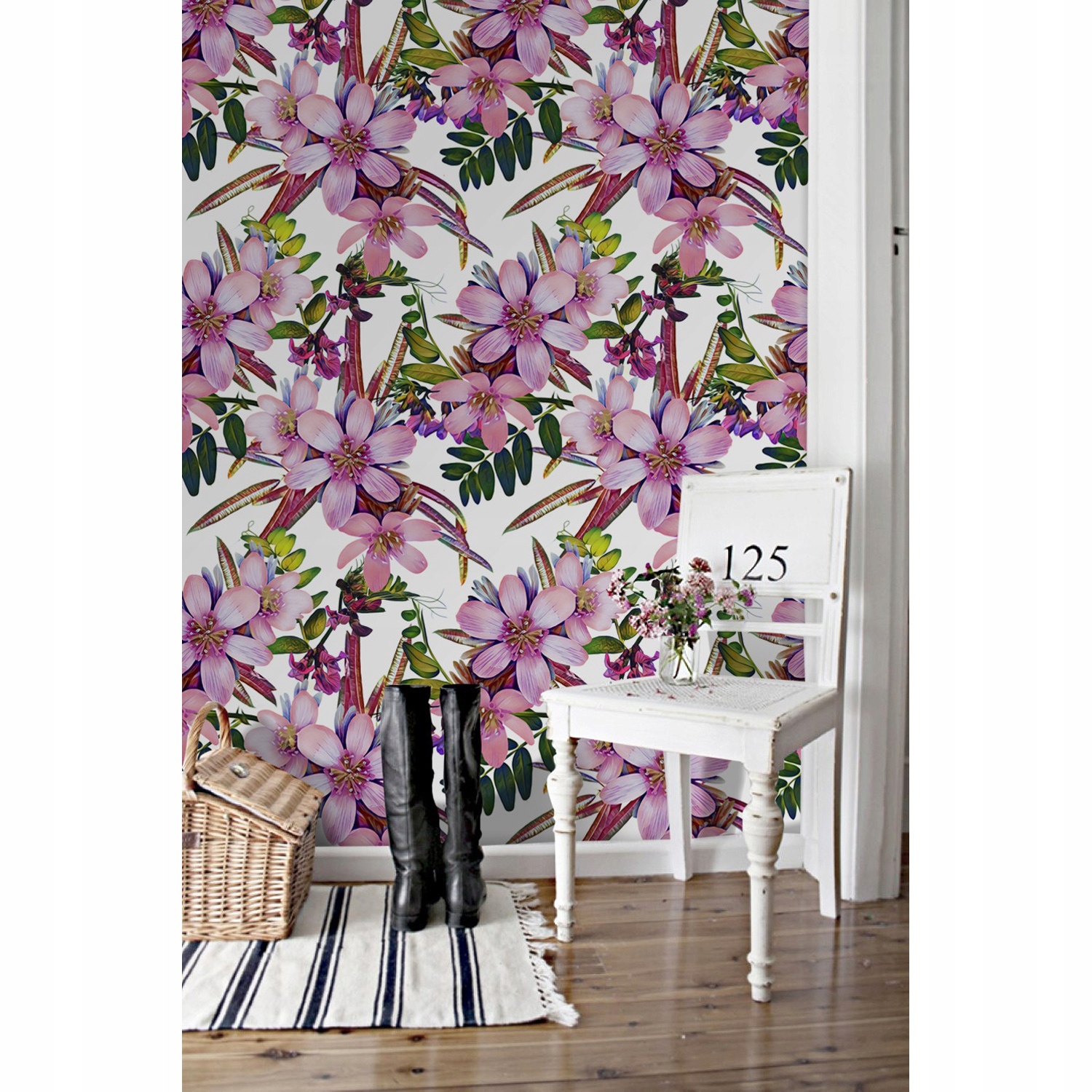 

Foto tapeta samoprzylepna Różowe kwiaty 312x219 cm